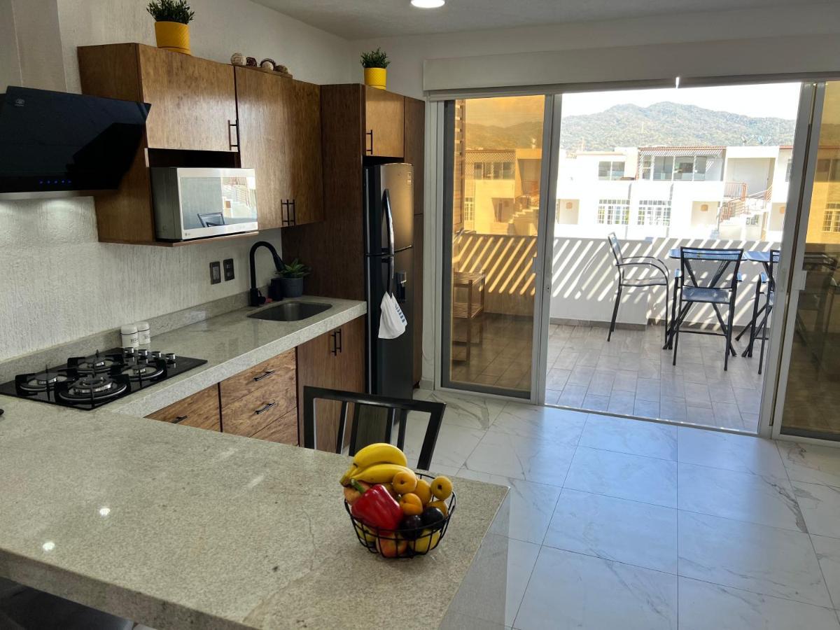 Penthouse Manzanillo Exclusivo Con Alberca Lägenhet Exteriör bild