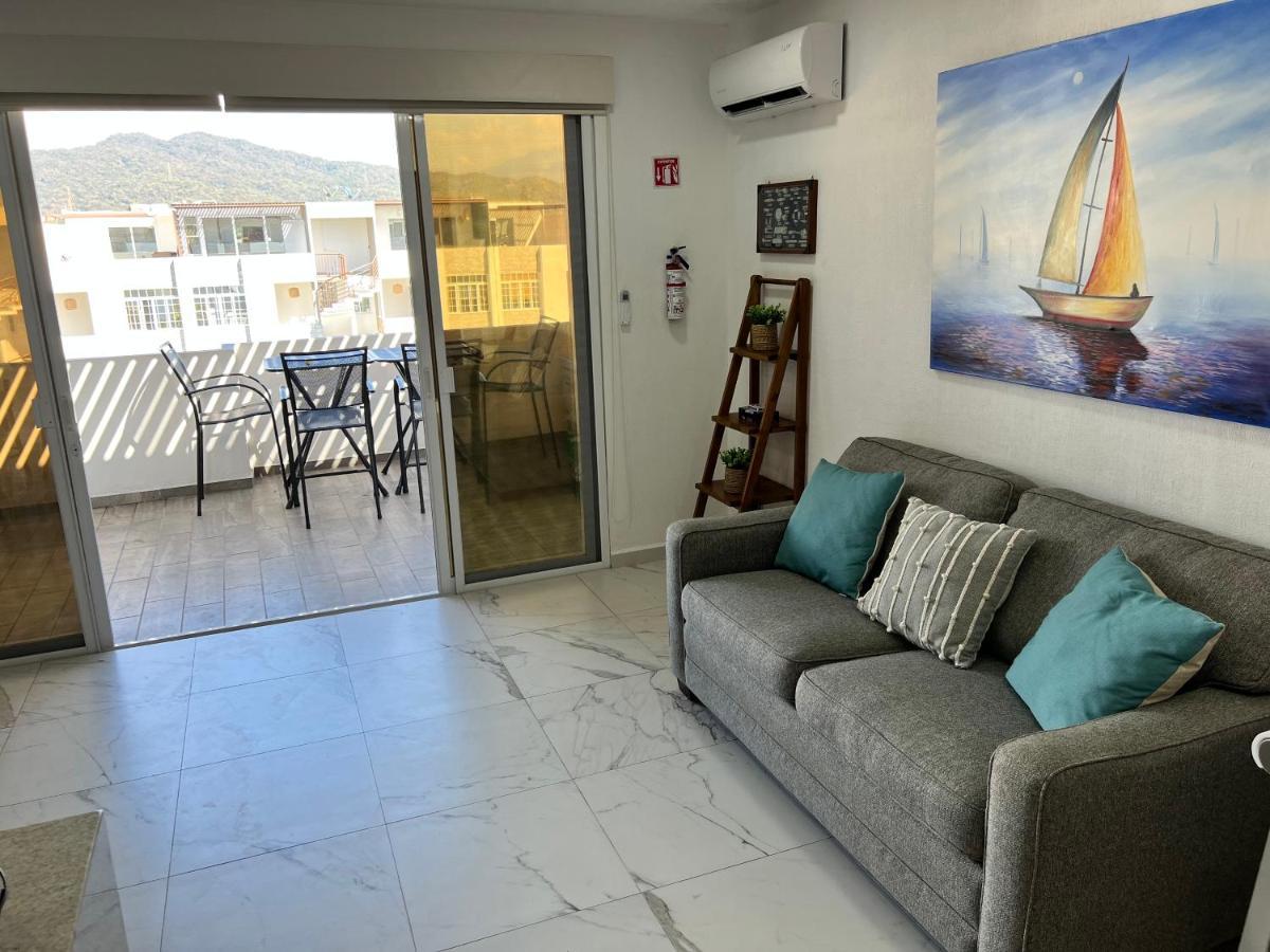 Penthouse Manzanillo Exclusivo Con Alberca Lägenhet Exteriör bild